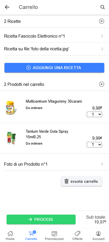 Prenotazioni Online